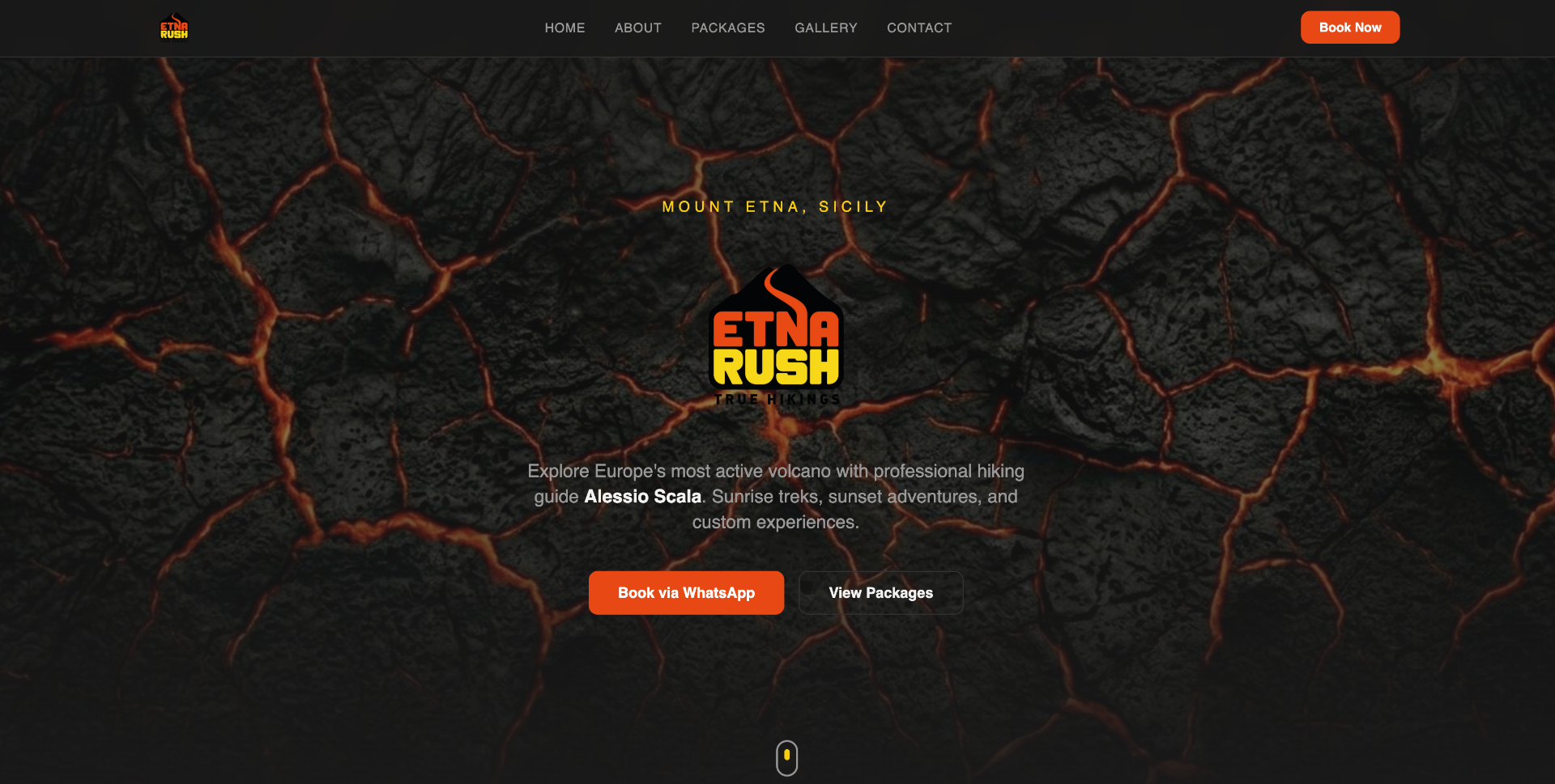Come vendere escursioni online: Il restyling digitale di Etna Rush