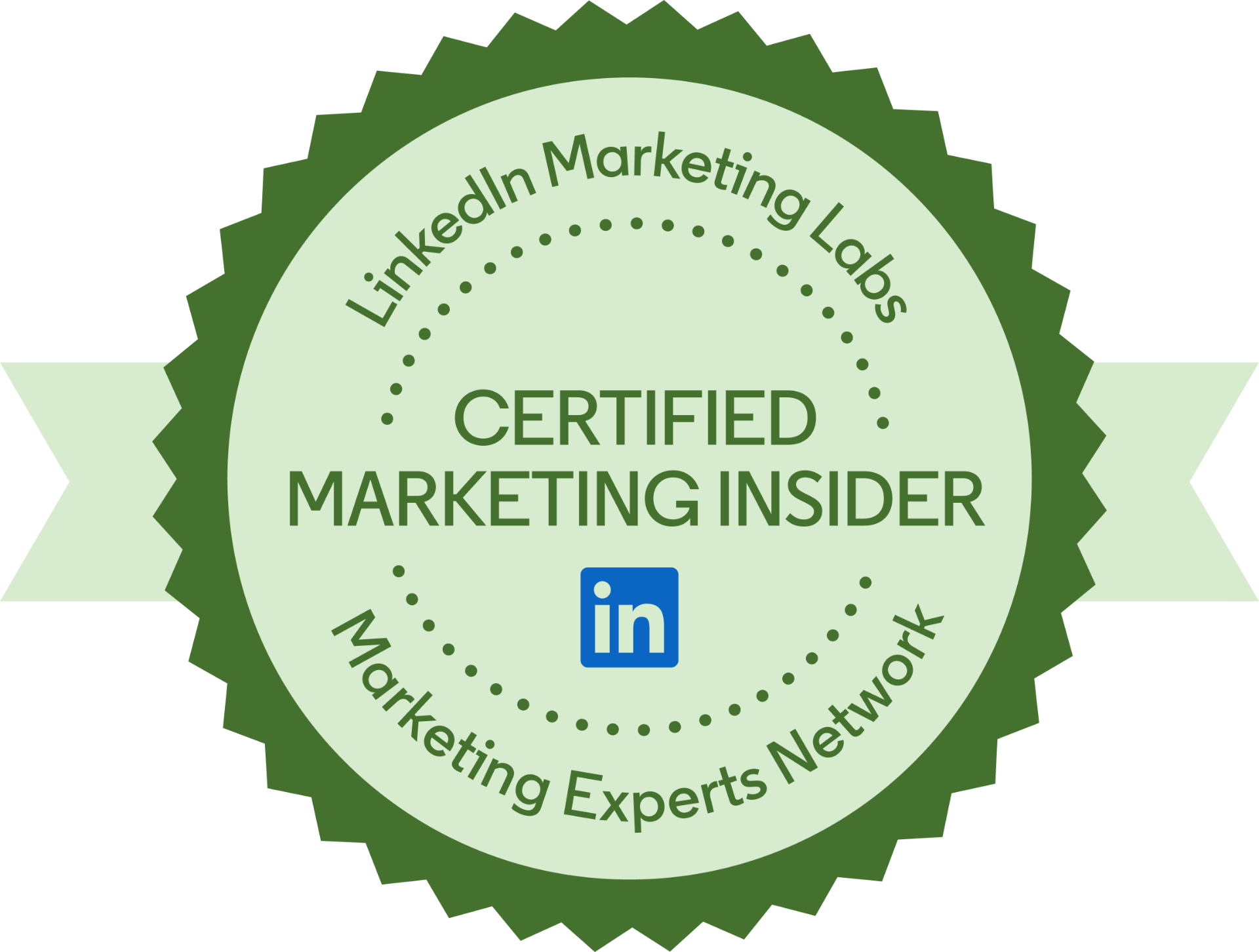 LinkedIn Marketing Labs Certified Marketing Insider